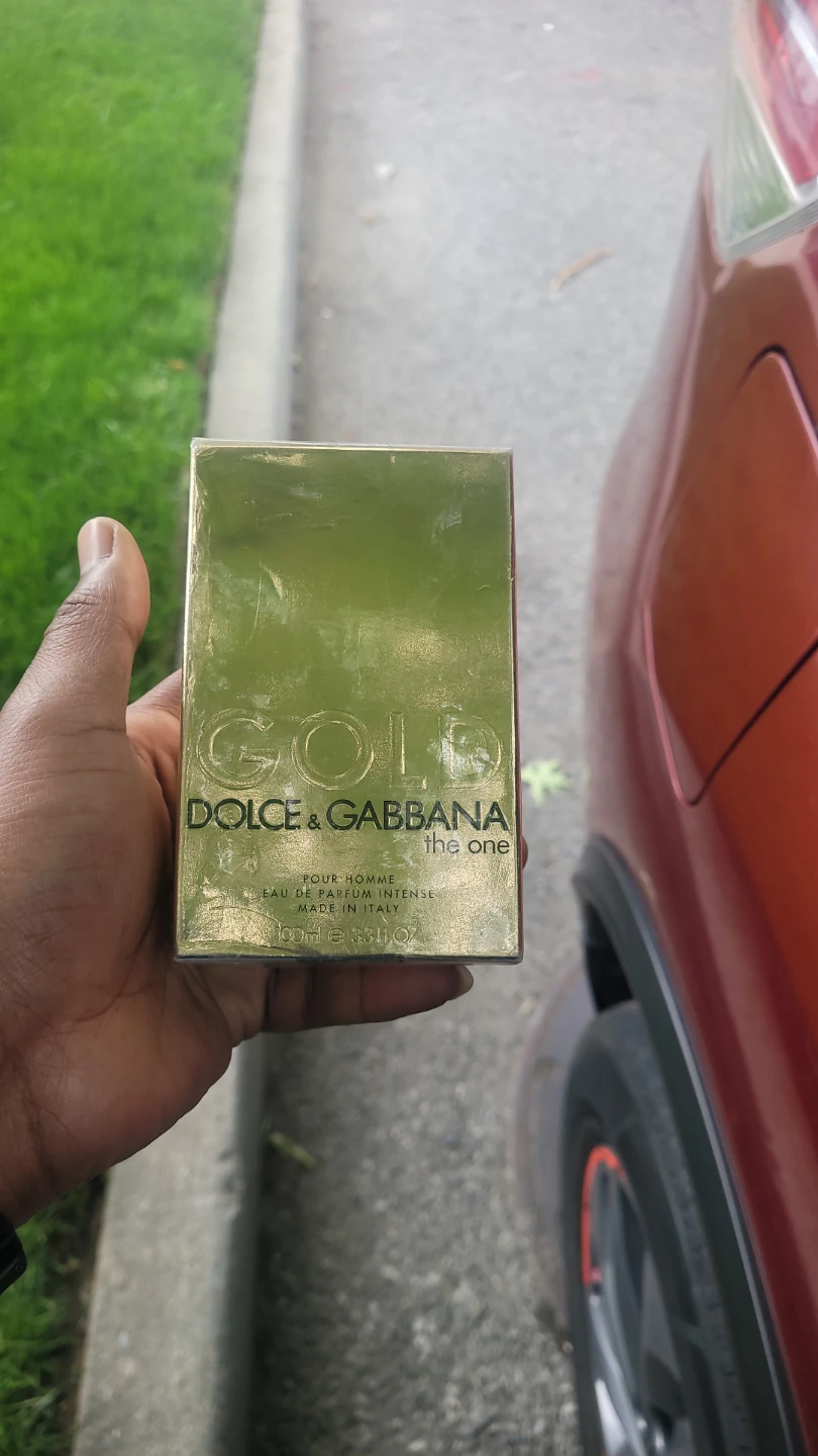 Dolce & Gabbana The One Gold Eau de Parfum Intense for Men 3.3oz