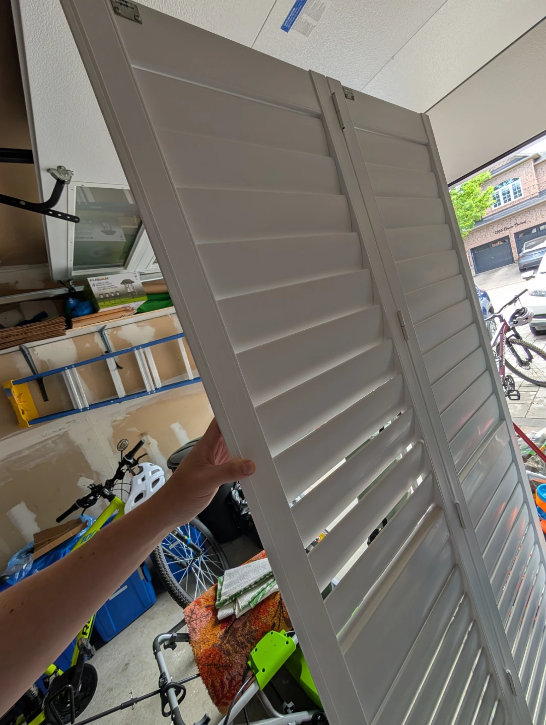 Delta Blinds White Interior Shutters (2 Panels) and frame - photo 4
