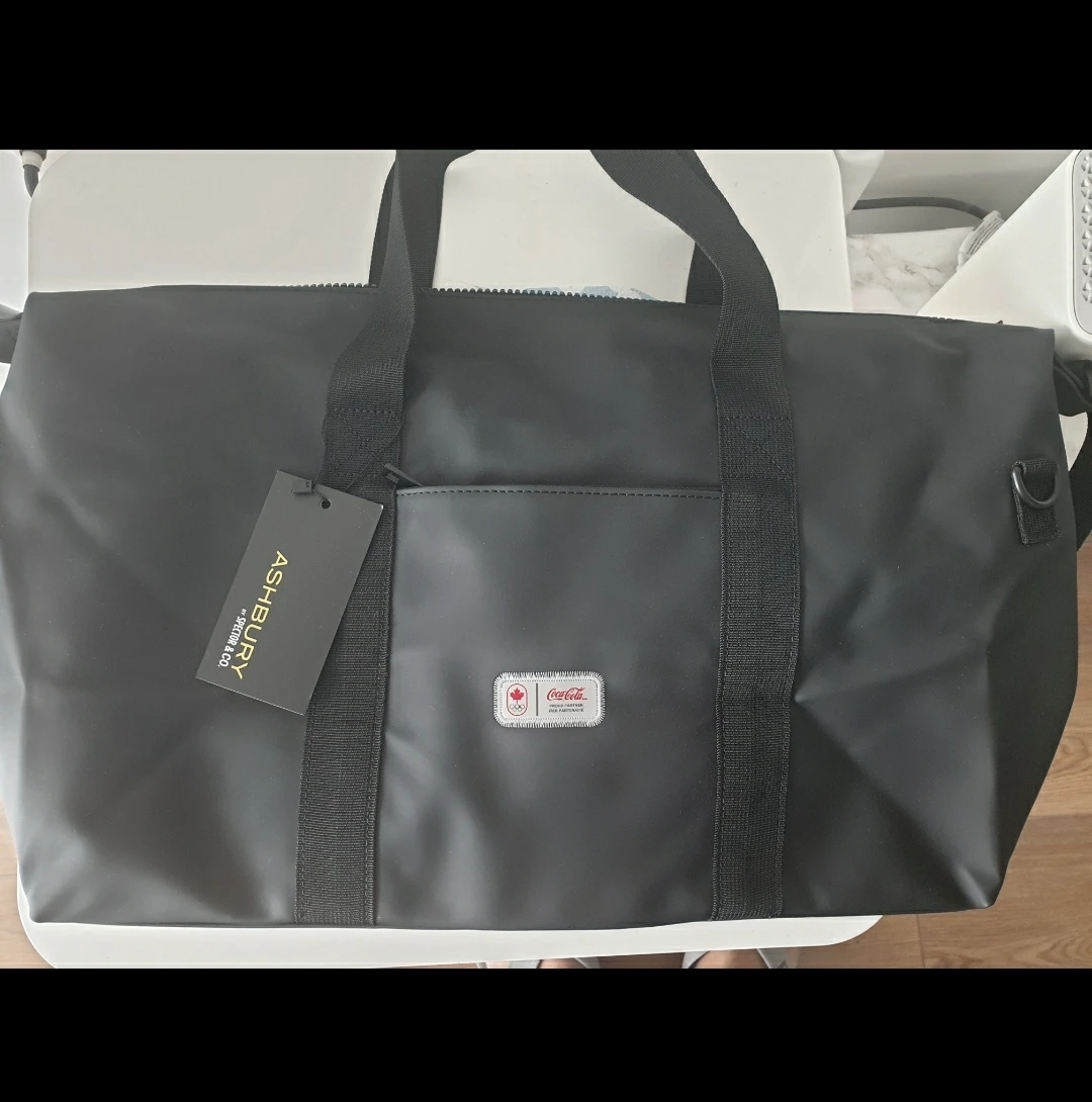 A beautiful, limited edition Coca-Cola + Olympics Duffle Bag