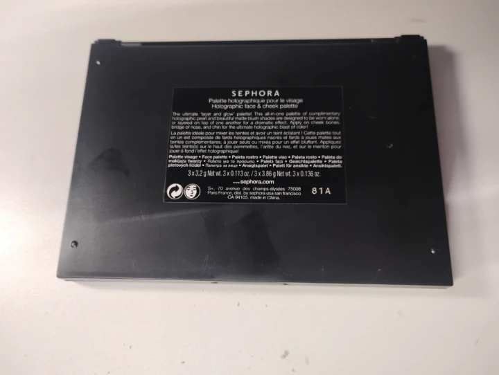 Sephora Holographic Face & Cheek Palette - photo 2