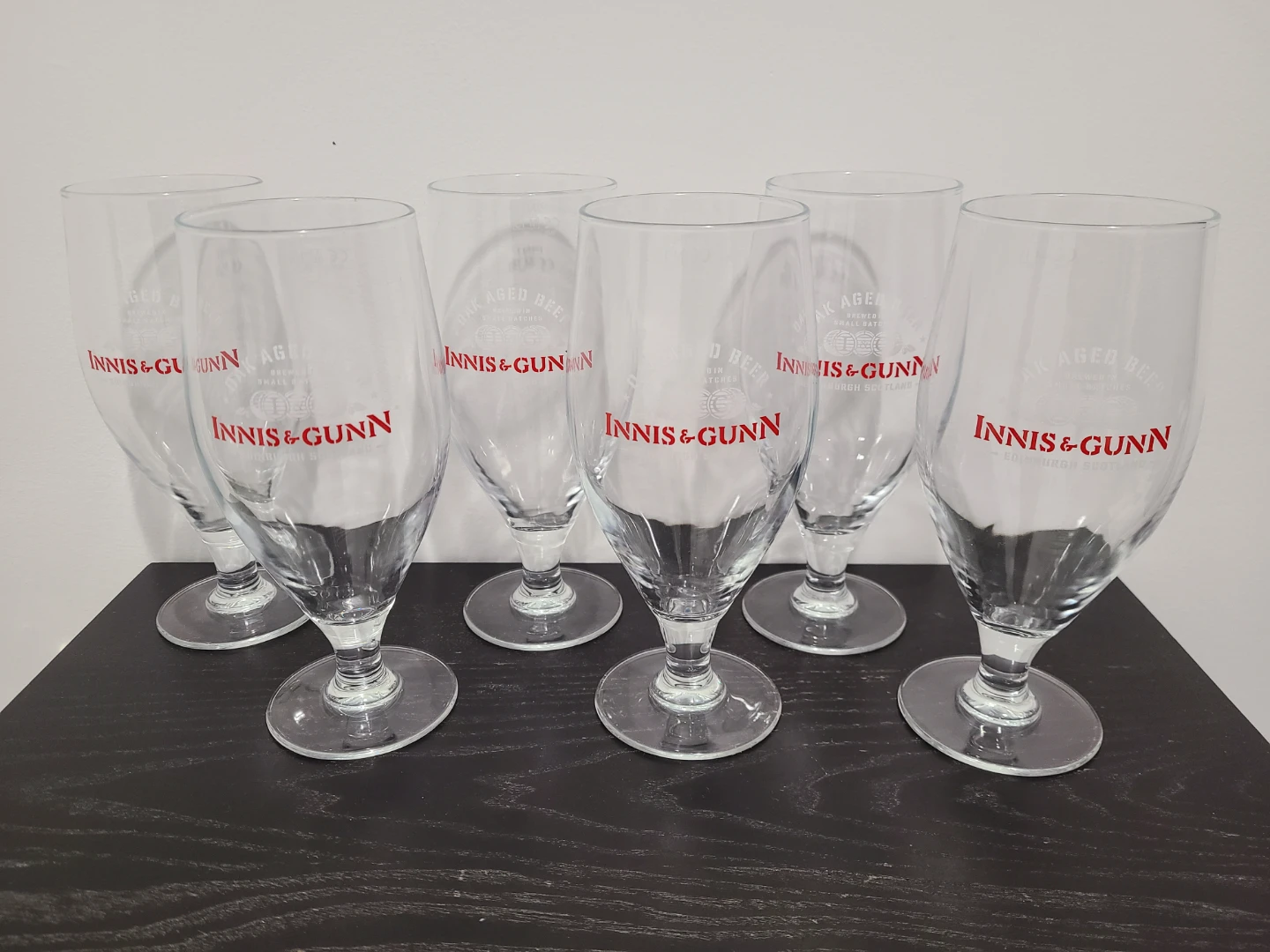 Innis & Gunn Pint Glasses  + Free Glass Beer Steins - photo 2