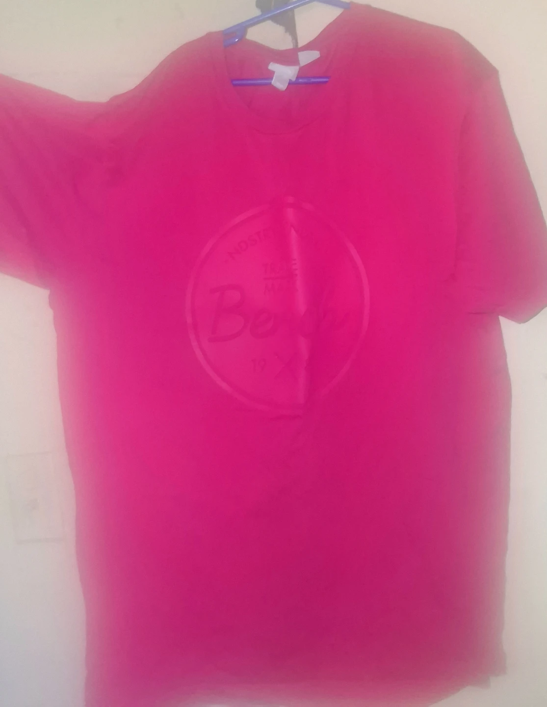 Bench T-Shirt - Pink - Size M +Pink Shirt