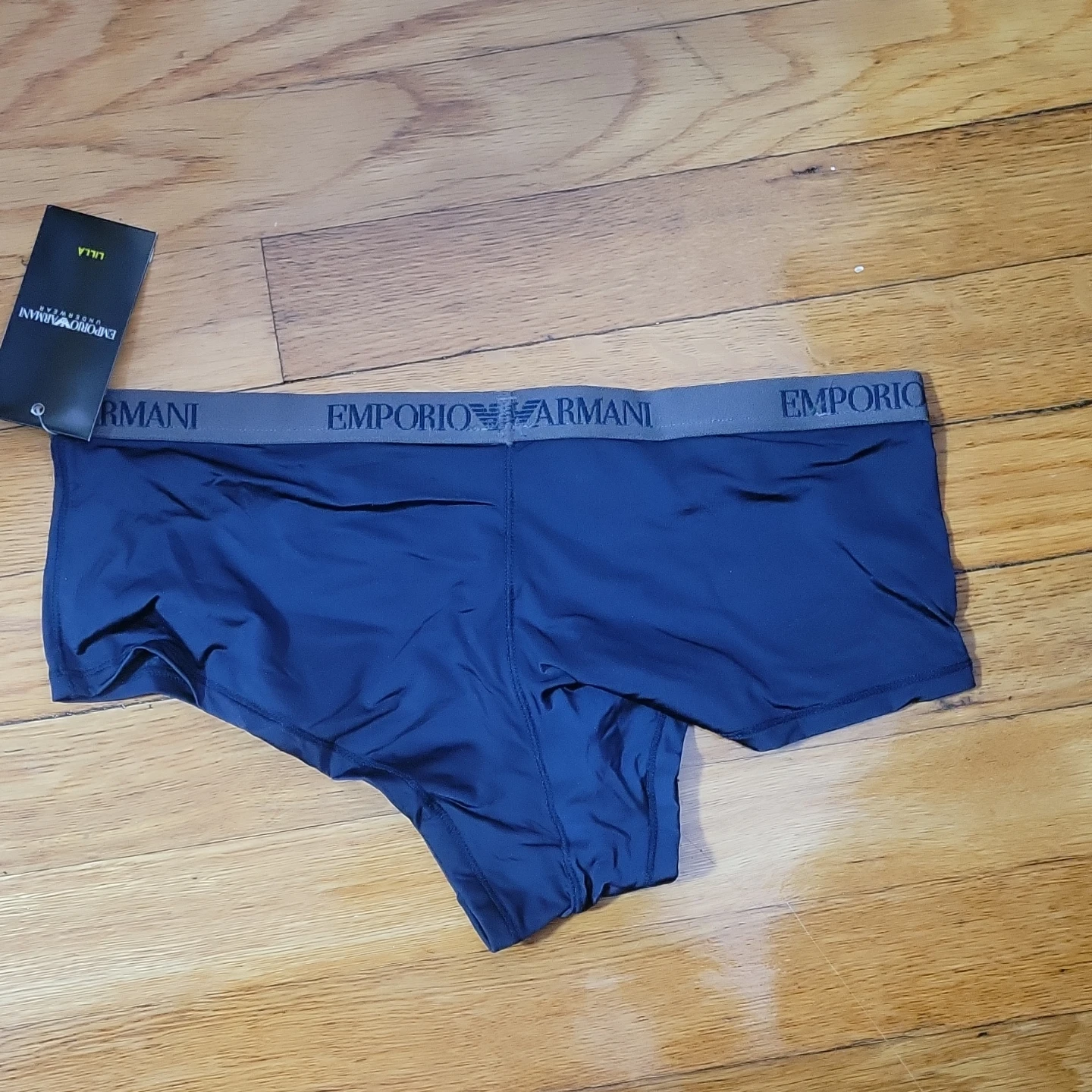 Emporio Armani Navy Blue Boy Shorts - photo 4