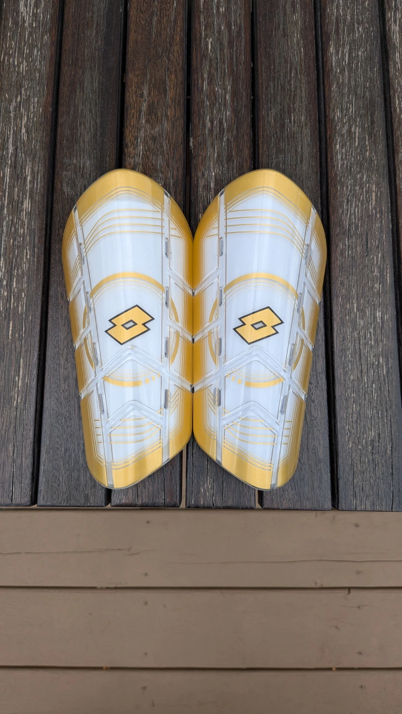 Lotto soccer shin pads