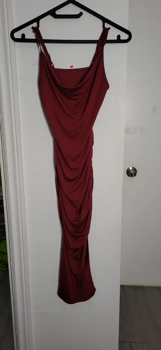 SHEIN Ruched Bodycon Dress
