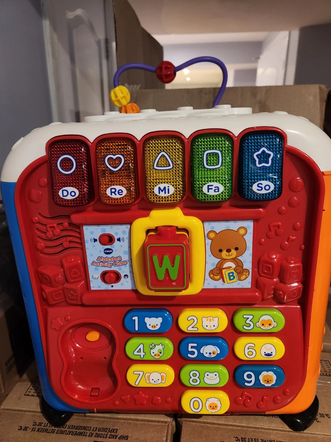 VTech Alphabet Activity Cube ⚽️