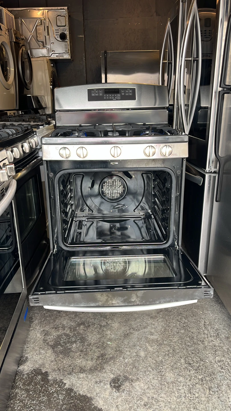 GE Gas Range Stove Oven Stainless Steel - photo 4
