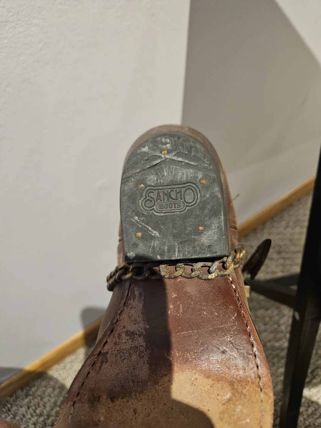 Sancho Boots Brown Leather Cowboy Boots - photo 4