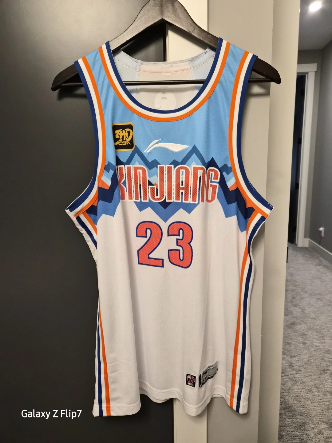 Li-Ning Xinjiang Flying Tigers Basketball Jersey #23