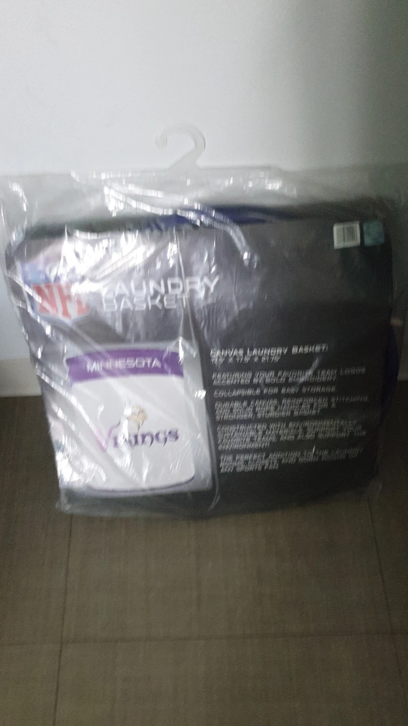 NFL Minnesota Vikings Canvas Laundry Basket⚽️