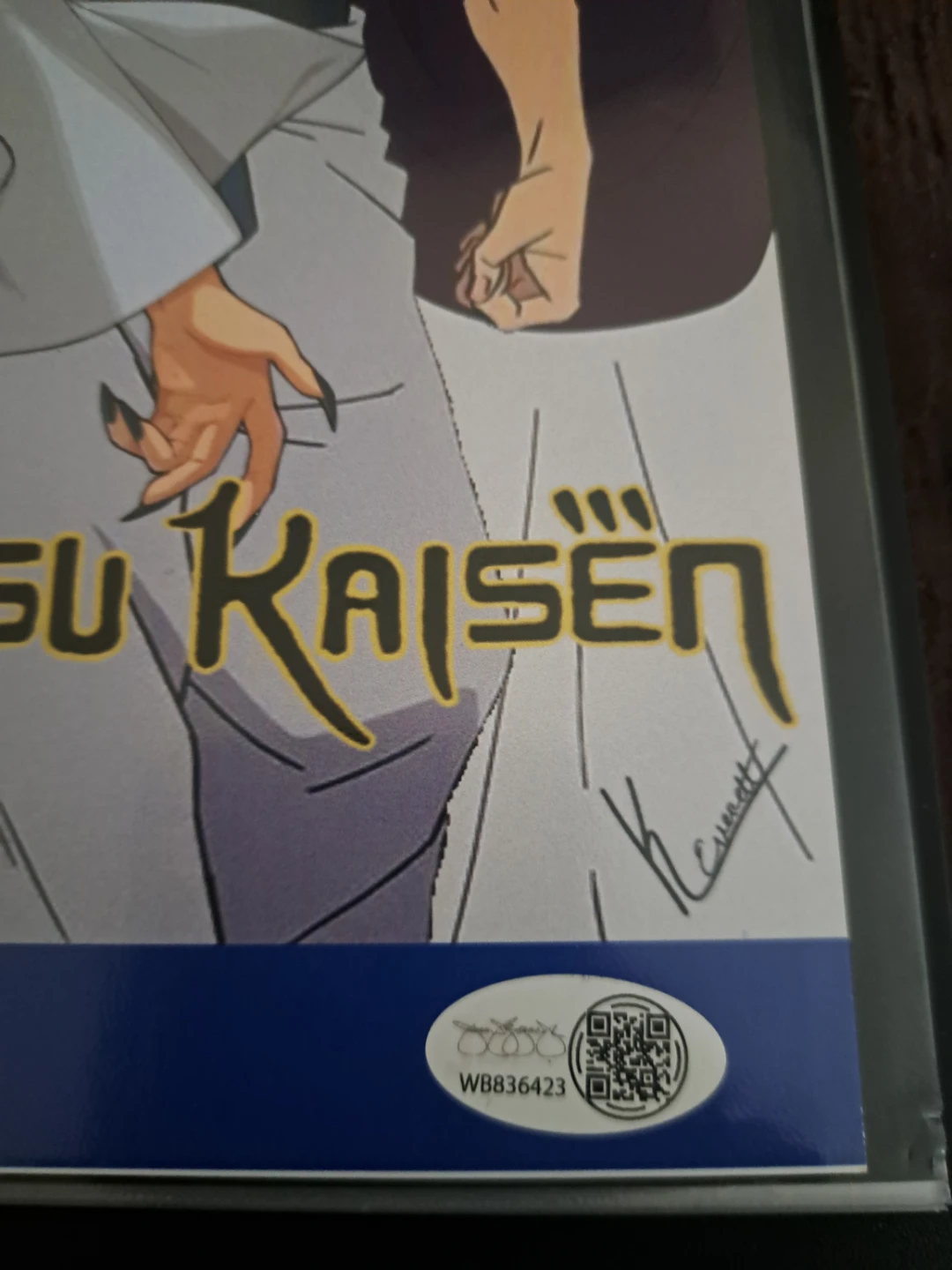 Jujutsu Kaisen Anime Poster with Signatures - photo 4