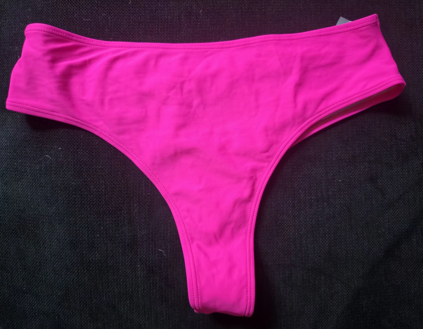 Women's Hot Pink Strappy Bikini Bottoms XL - photo 3