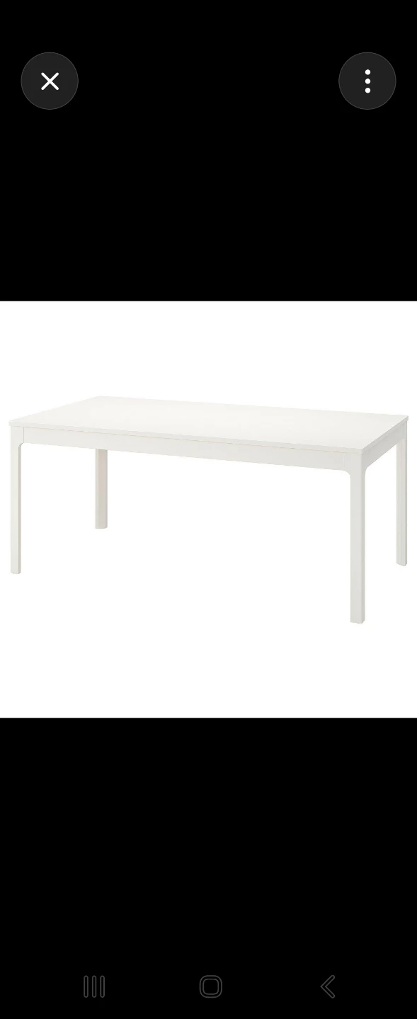 IKEA White Dining Table