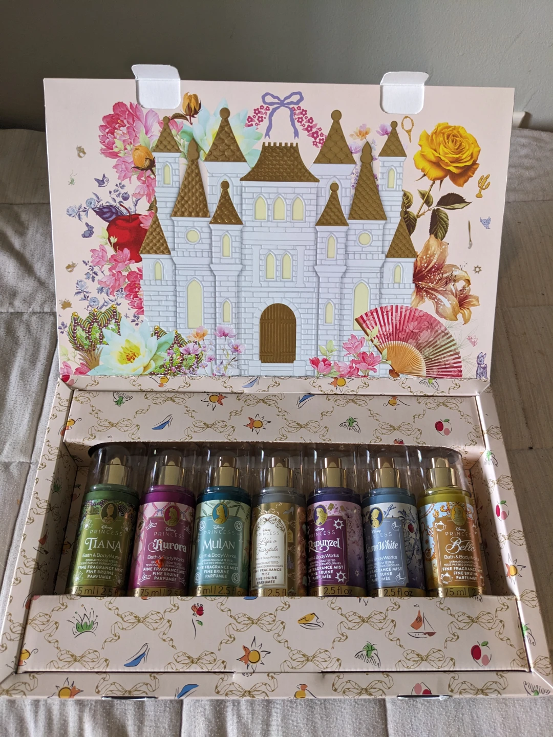 Bath & Body Works Disney Princess Fine Fragrance Mist Set