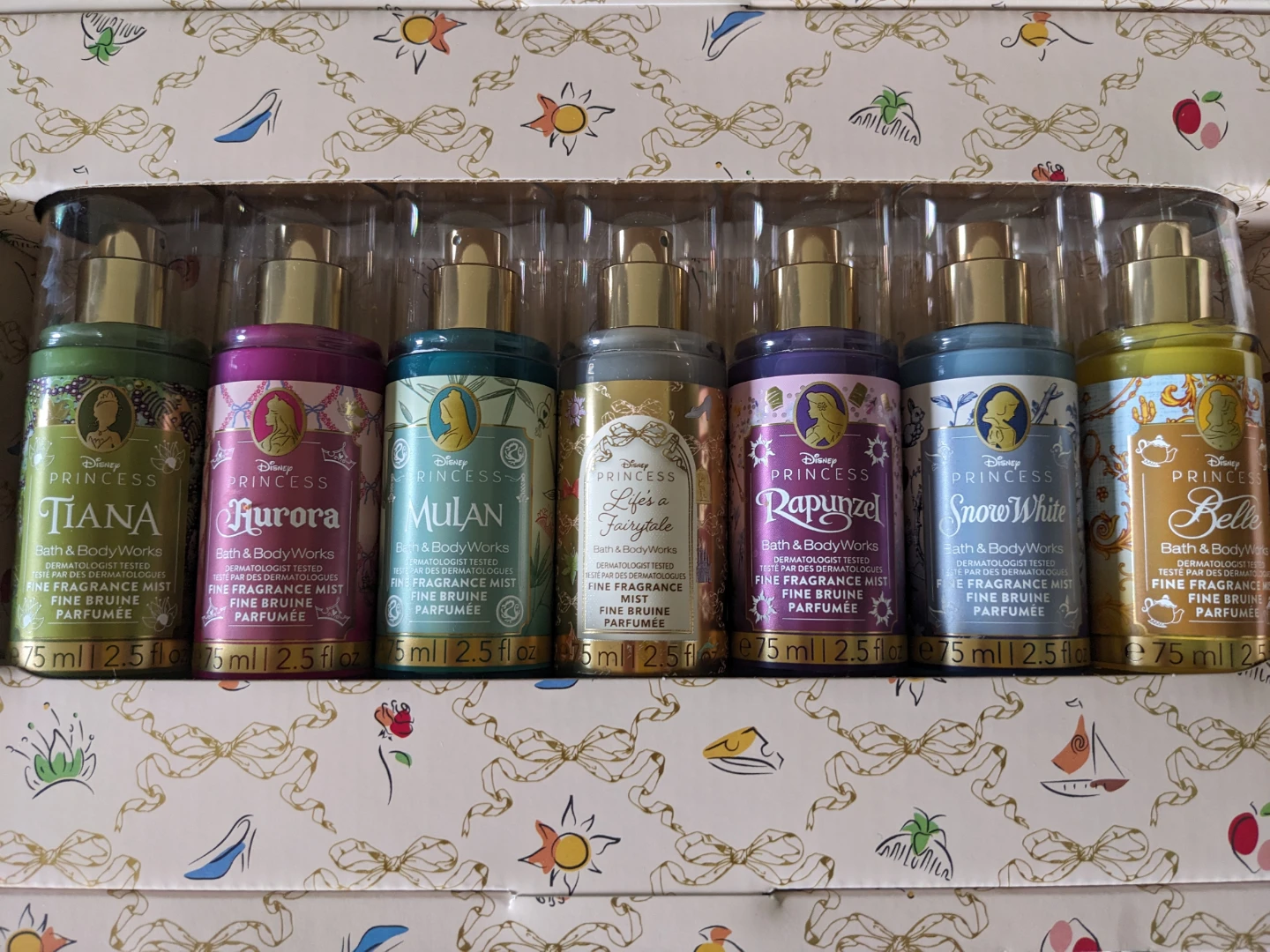 Bath & Body Works Disney Princess Fine Fragrance Mist Set - photo 2