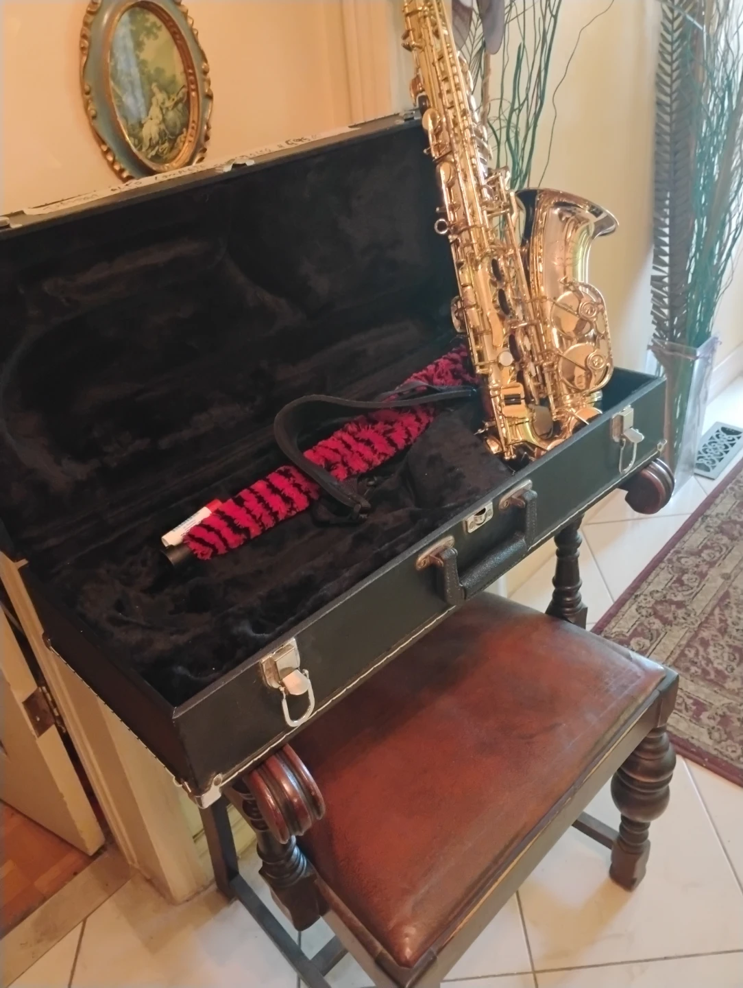 Vintage saxophone - photo 2