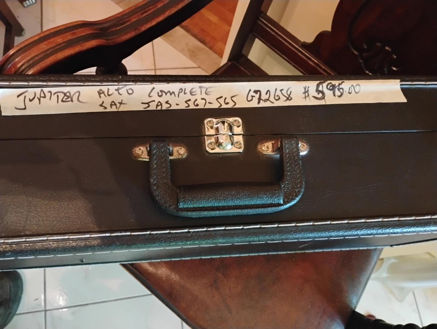 Vintage saxophone - photo 4