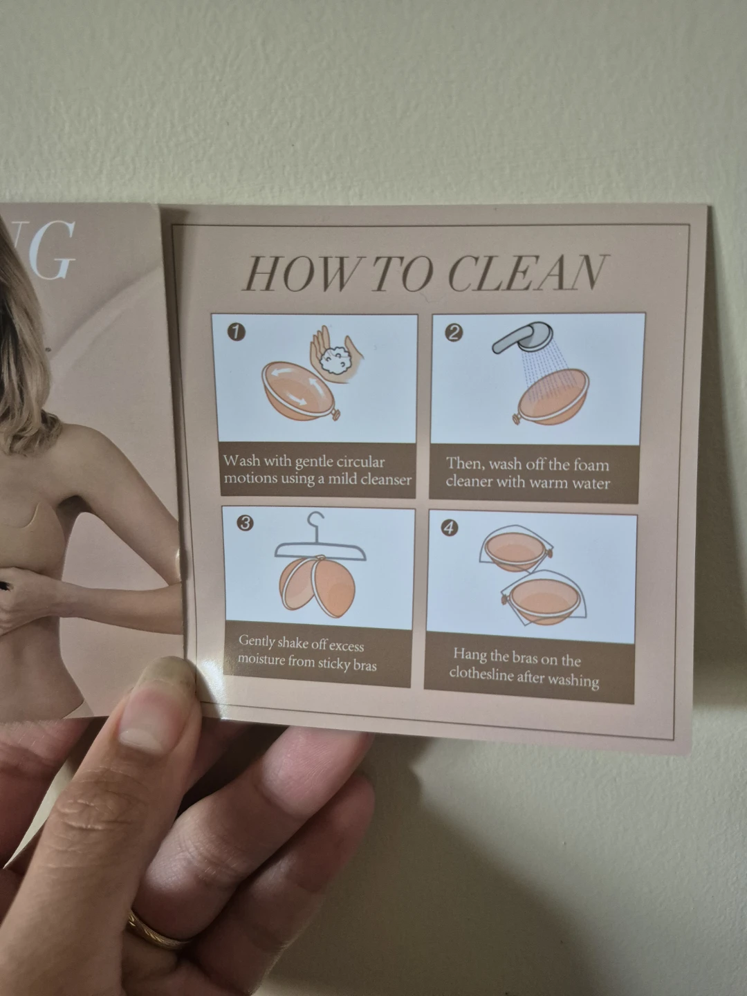 Adhesive Bra Inserts - Size E - photo 5