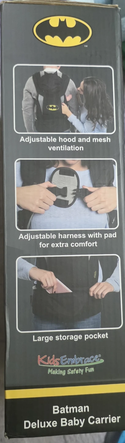 Kids Embrace Batman Deluxe Baby Carrier - photo 3