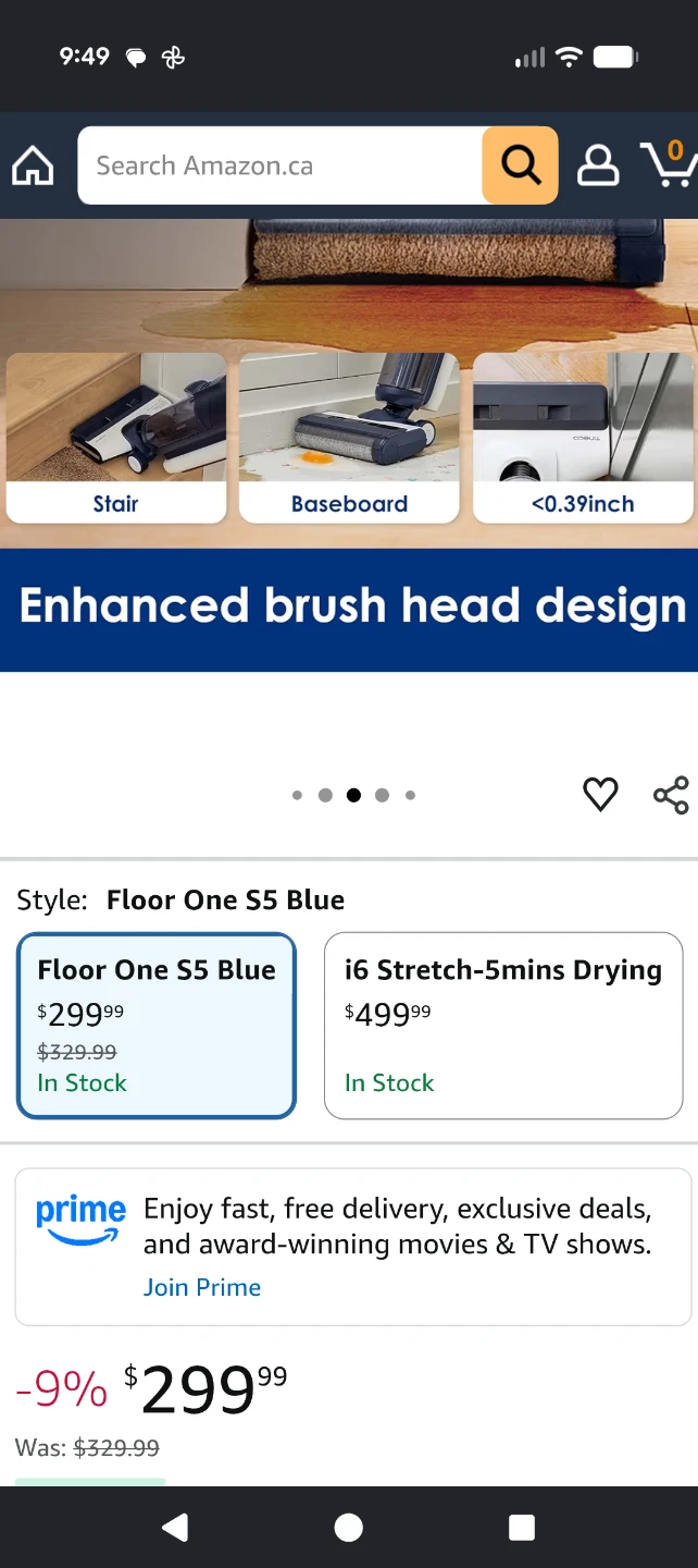 Tineco Floor ONE S5 Smart Cordless Wet-Dry Vacuum and Mop - photo 4