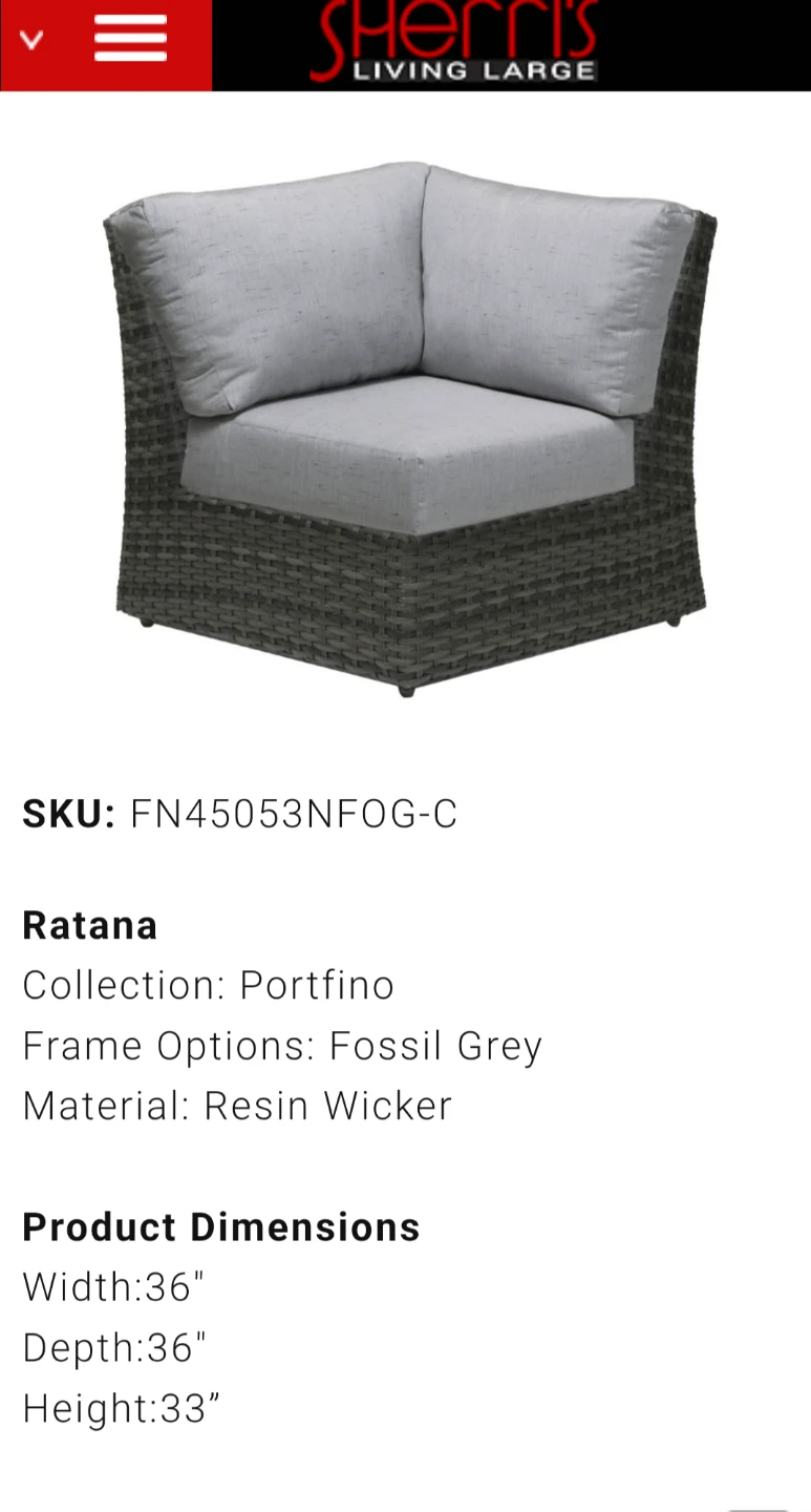 Premium 4pc Ratana Portfino Modular Patio Sectional - photo 2