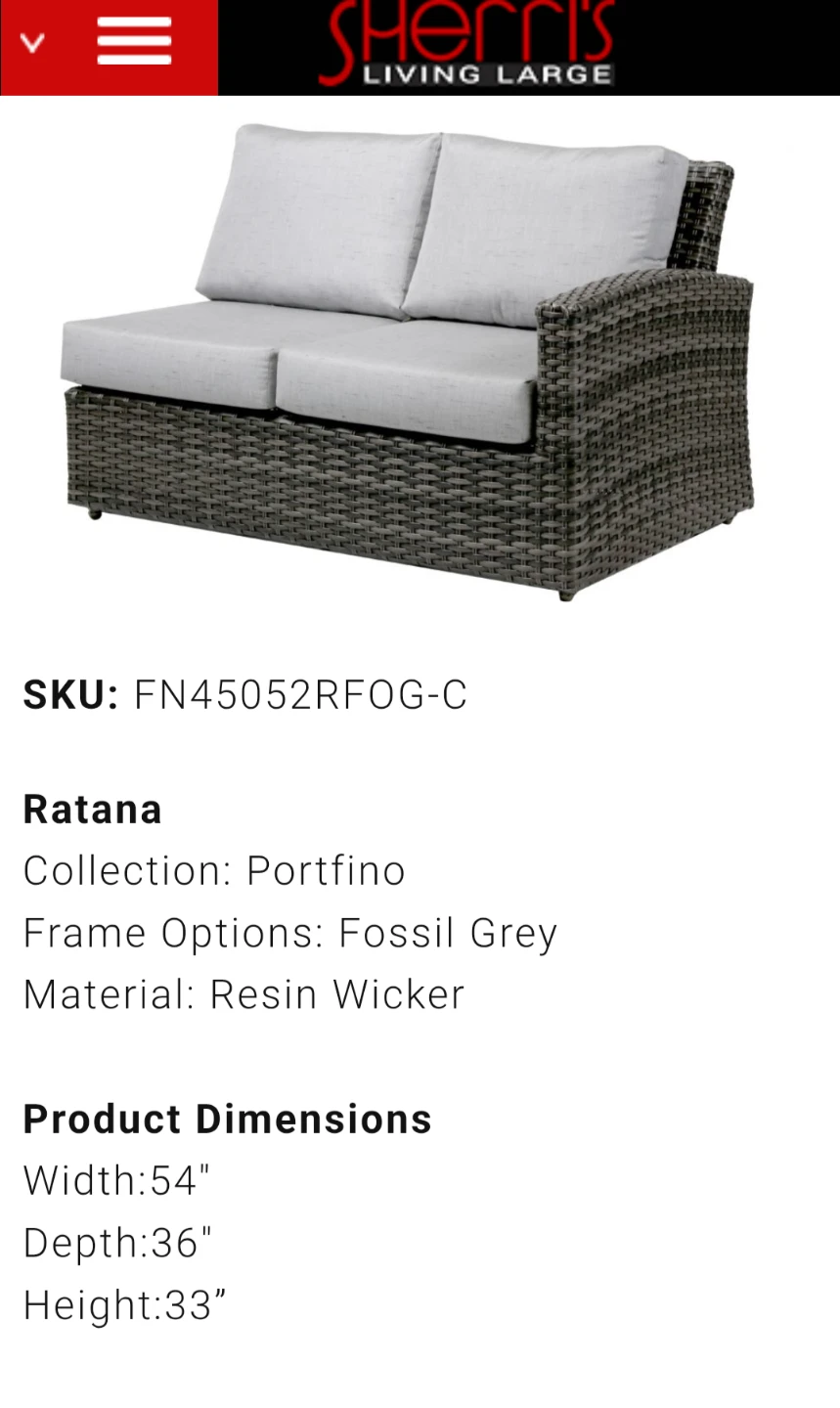 Premium 4pc Ratana Portfino Modular Patio Sectional - photo 4