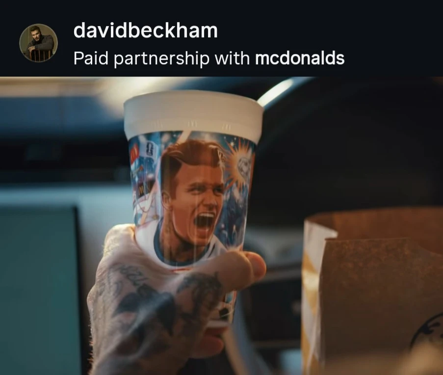 McDonald's Beckham (trade) - 2026 World Cup - photo 2