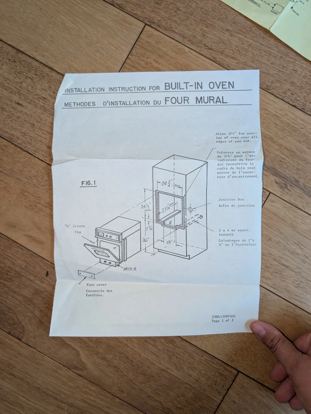 Vintage 1980s Kenmore Built-In Oven Manual - photo 2