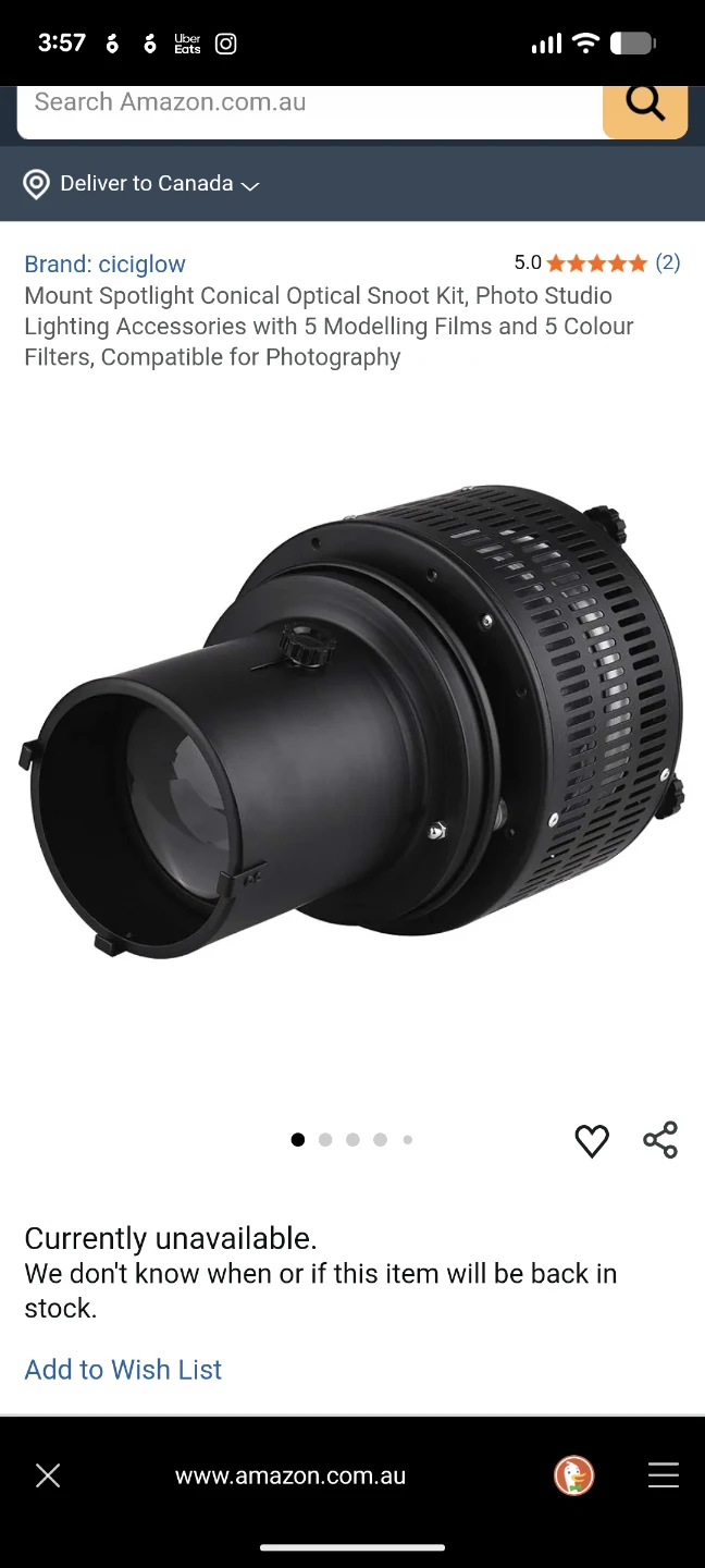 Focalize Conical Spotlight Snoot