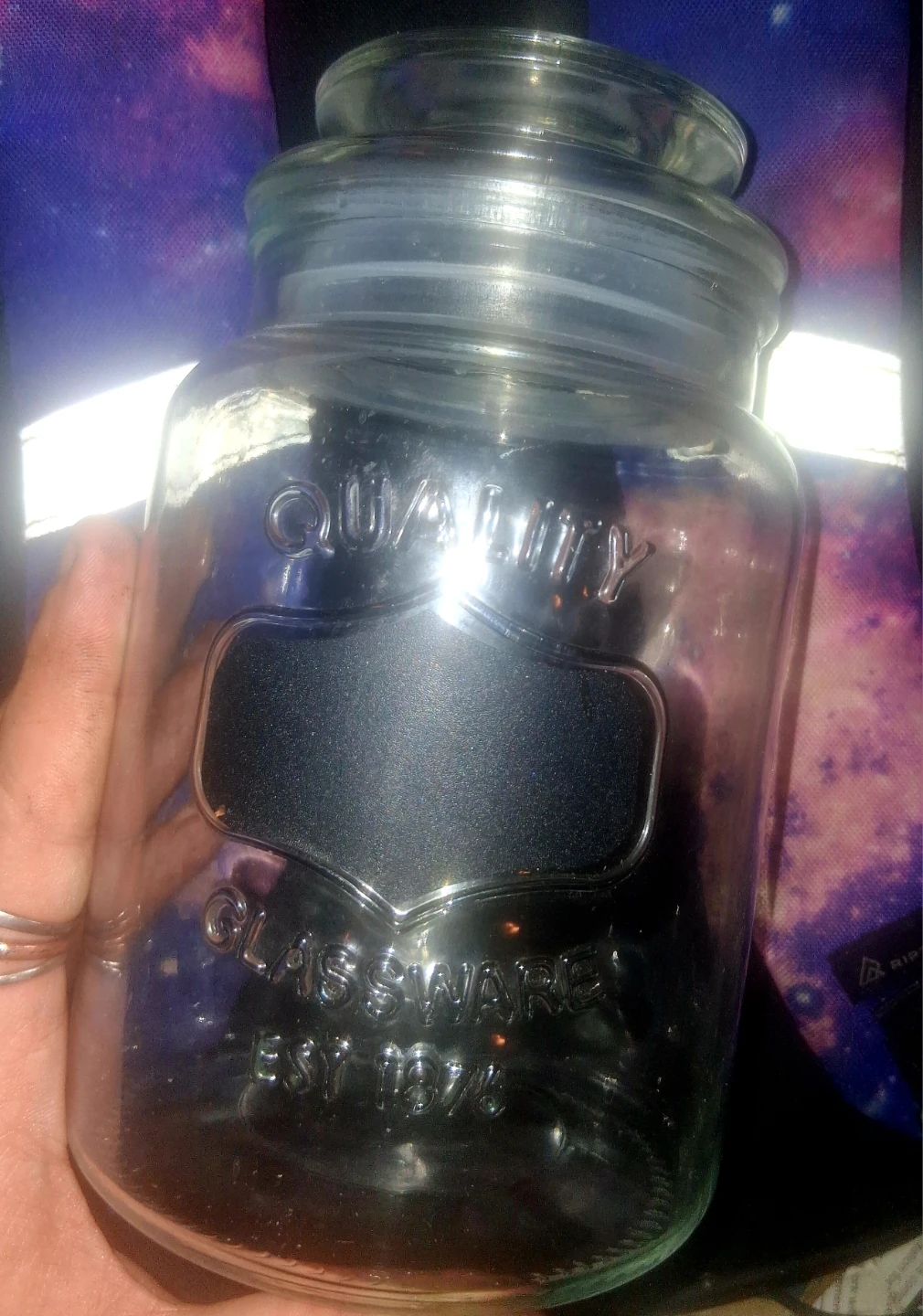 Mason Glass Storage Jar with Lid+ Storage Clear Jar+