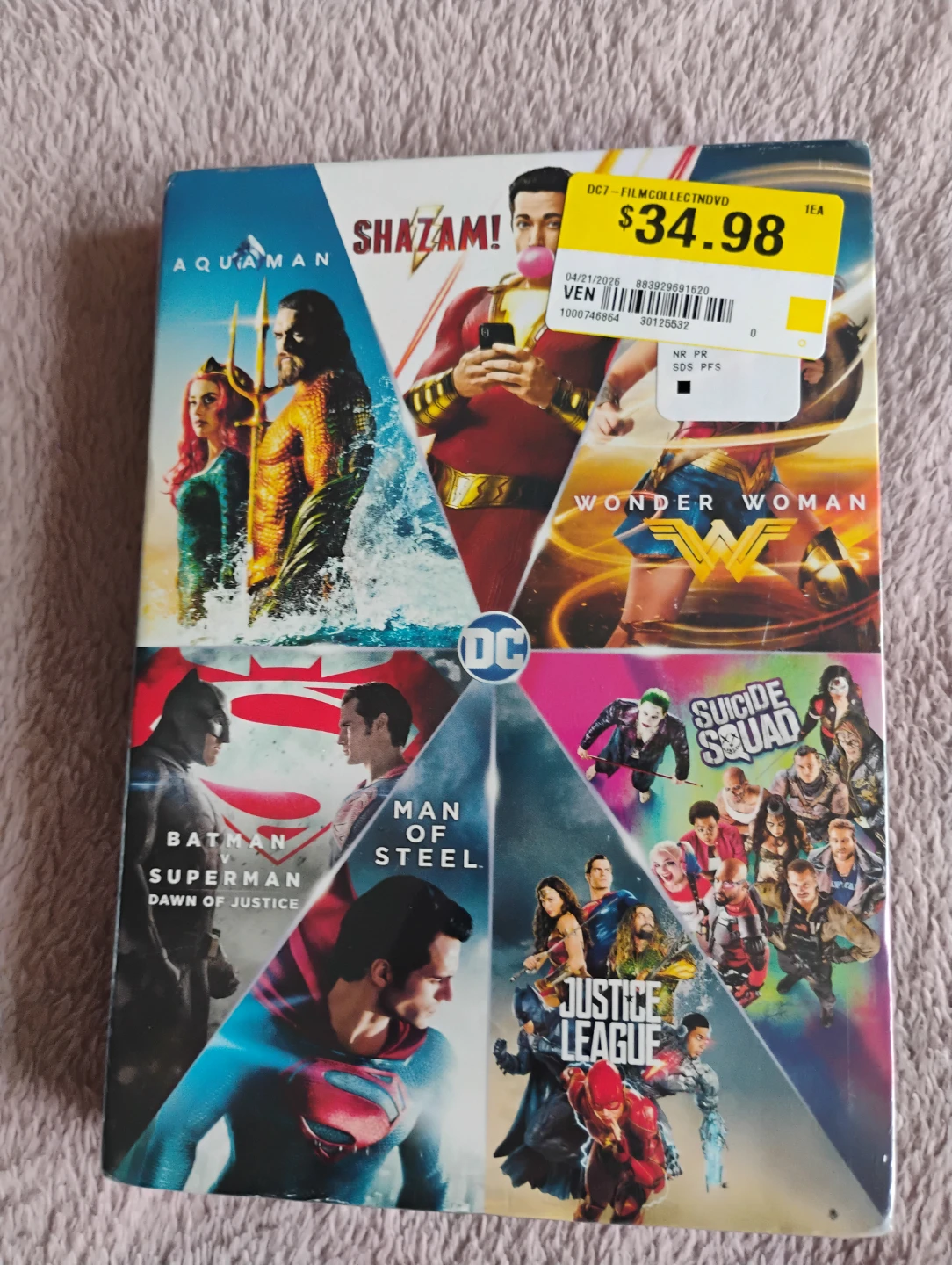 Brand new DC Comics 6-Movie Collection DVD