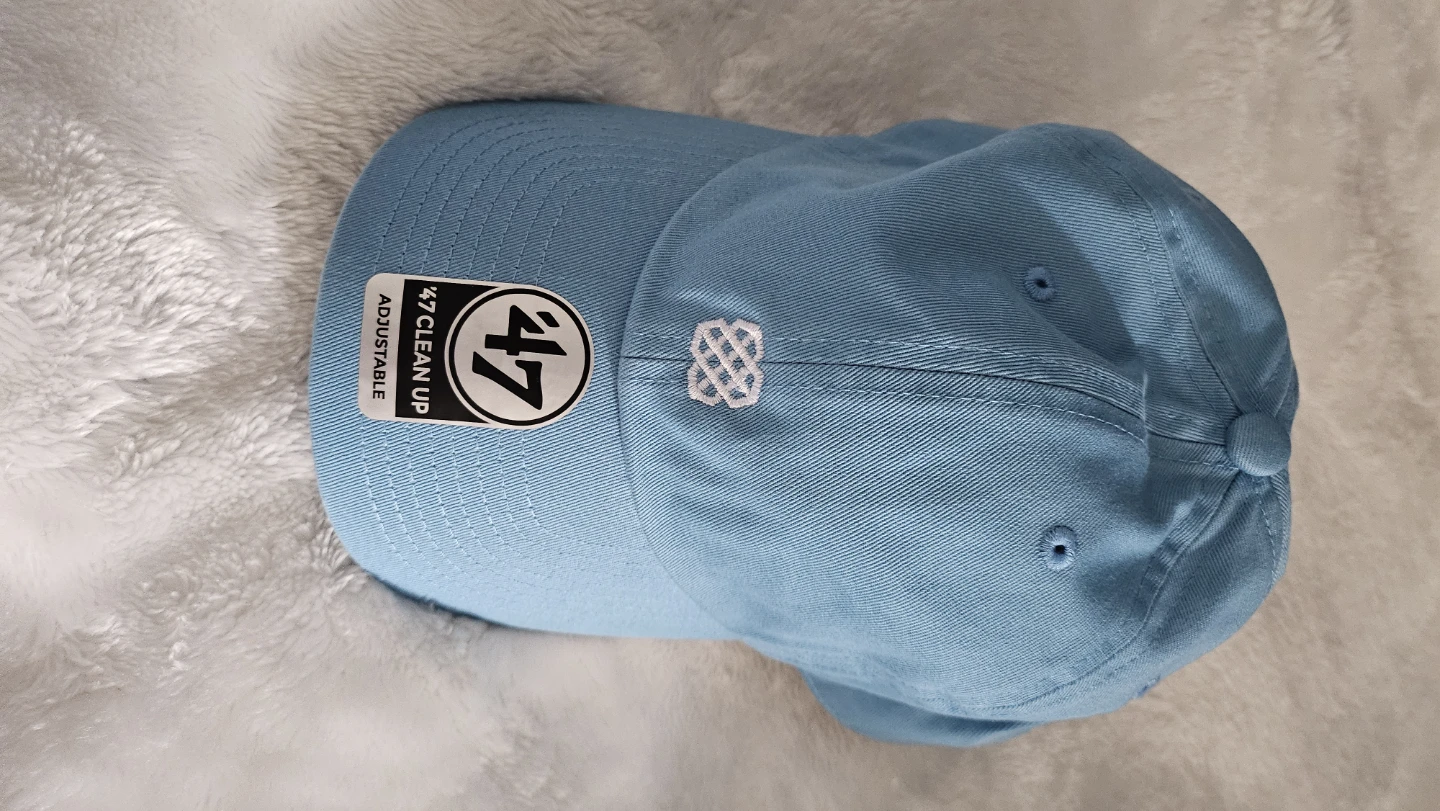 47 Brand Adjustable Clean Up Cap - Light Blue ⚽