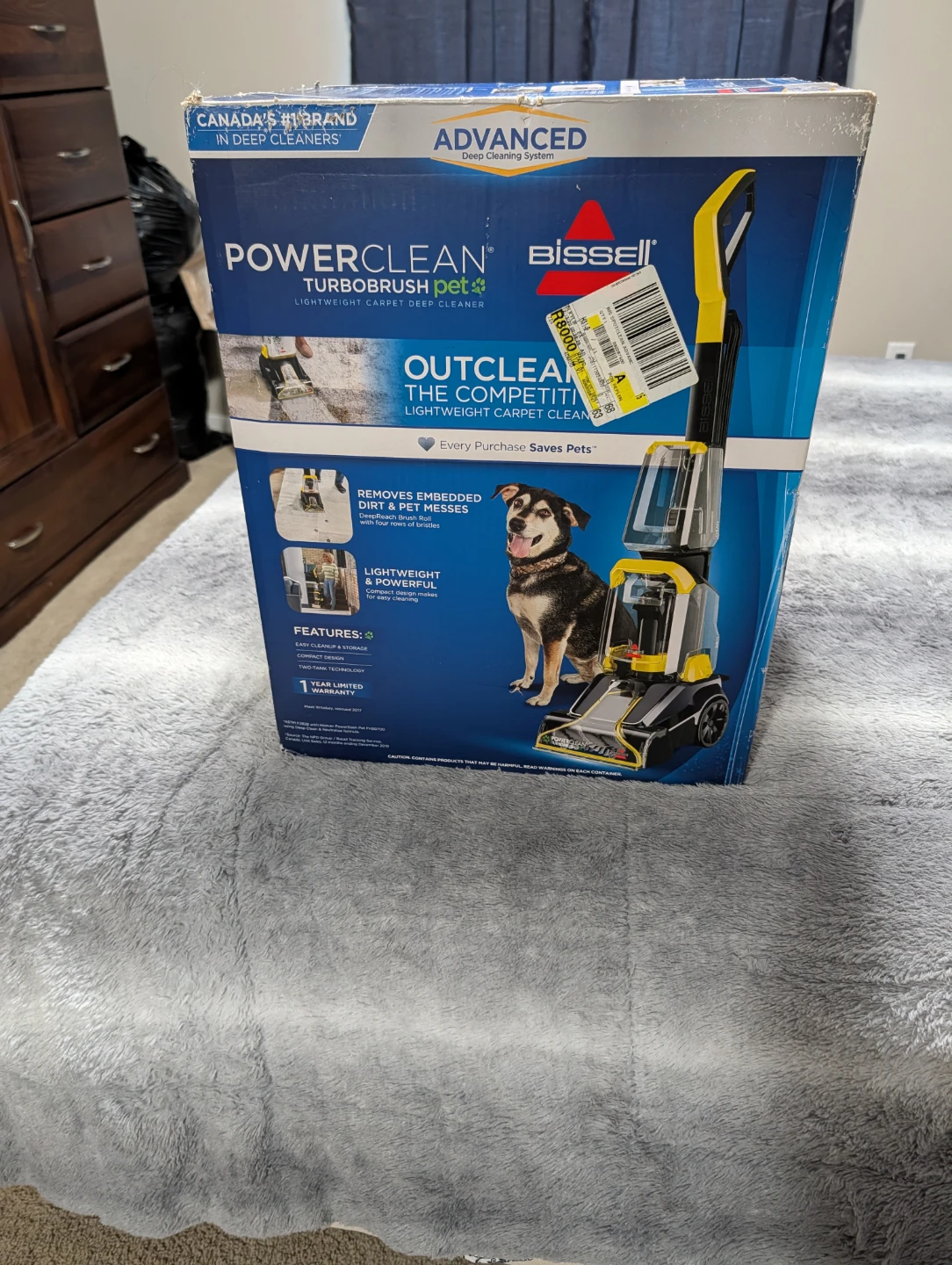 Bissell PowerClean TurboBrush Pet Carpet Cleaner
