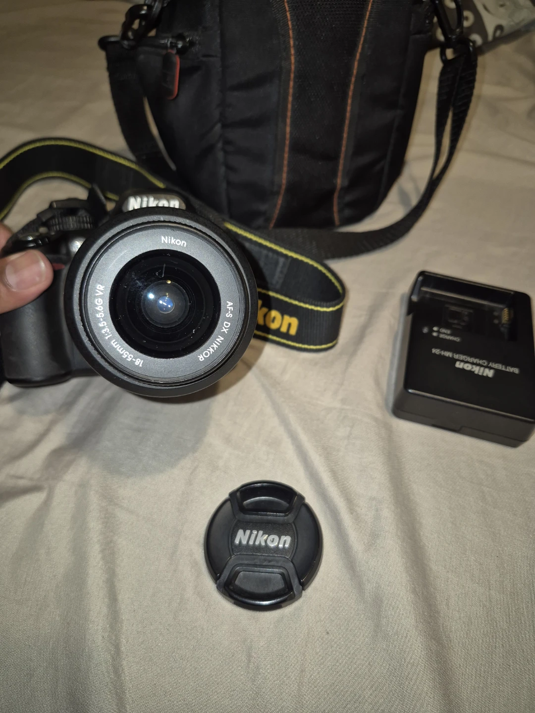 Nikon D3100 DSLR Camera with 18-55mm Lens and Bag