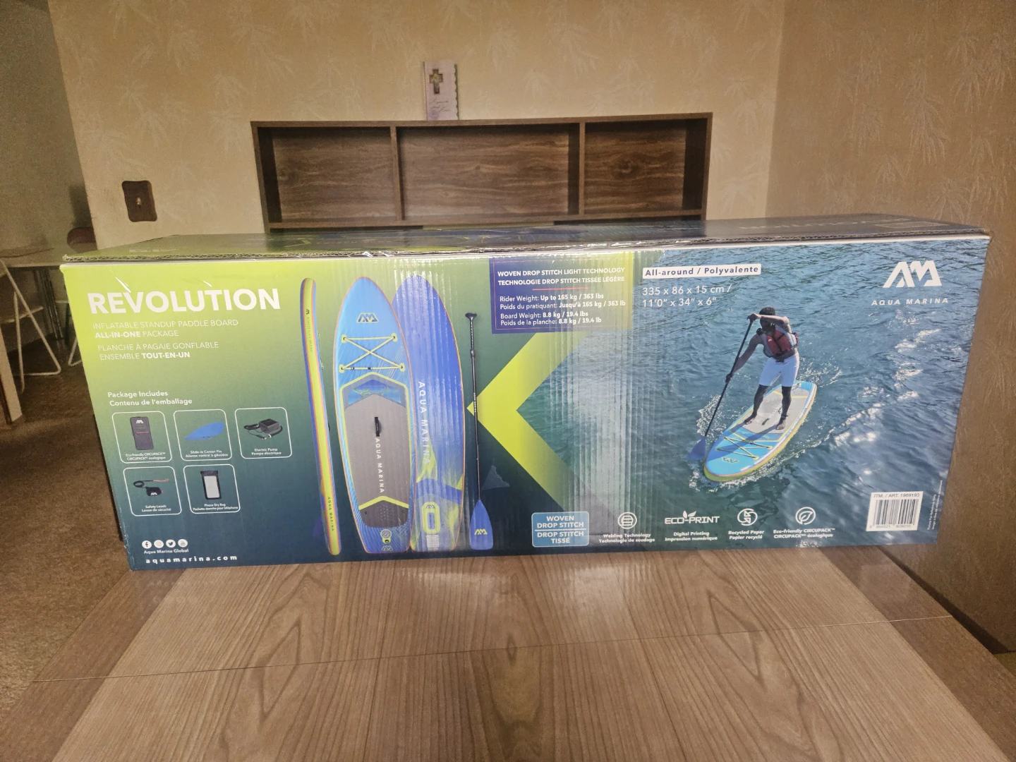 Aqua Marina Revolution Inflatable Stand-Up Paddleboard