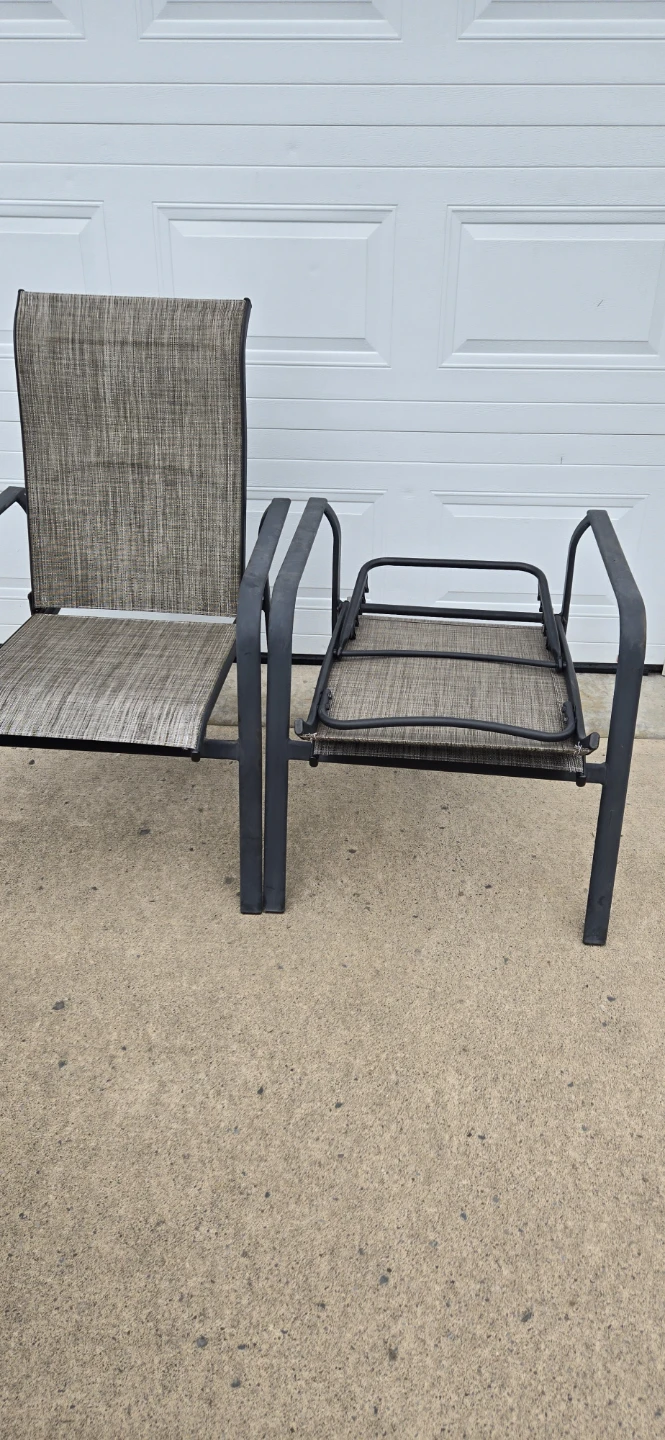 Set of 2 Patio Chairs - photo 2