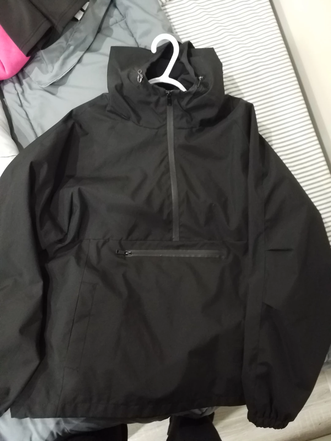 Black Anorak Jacket