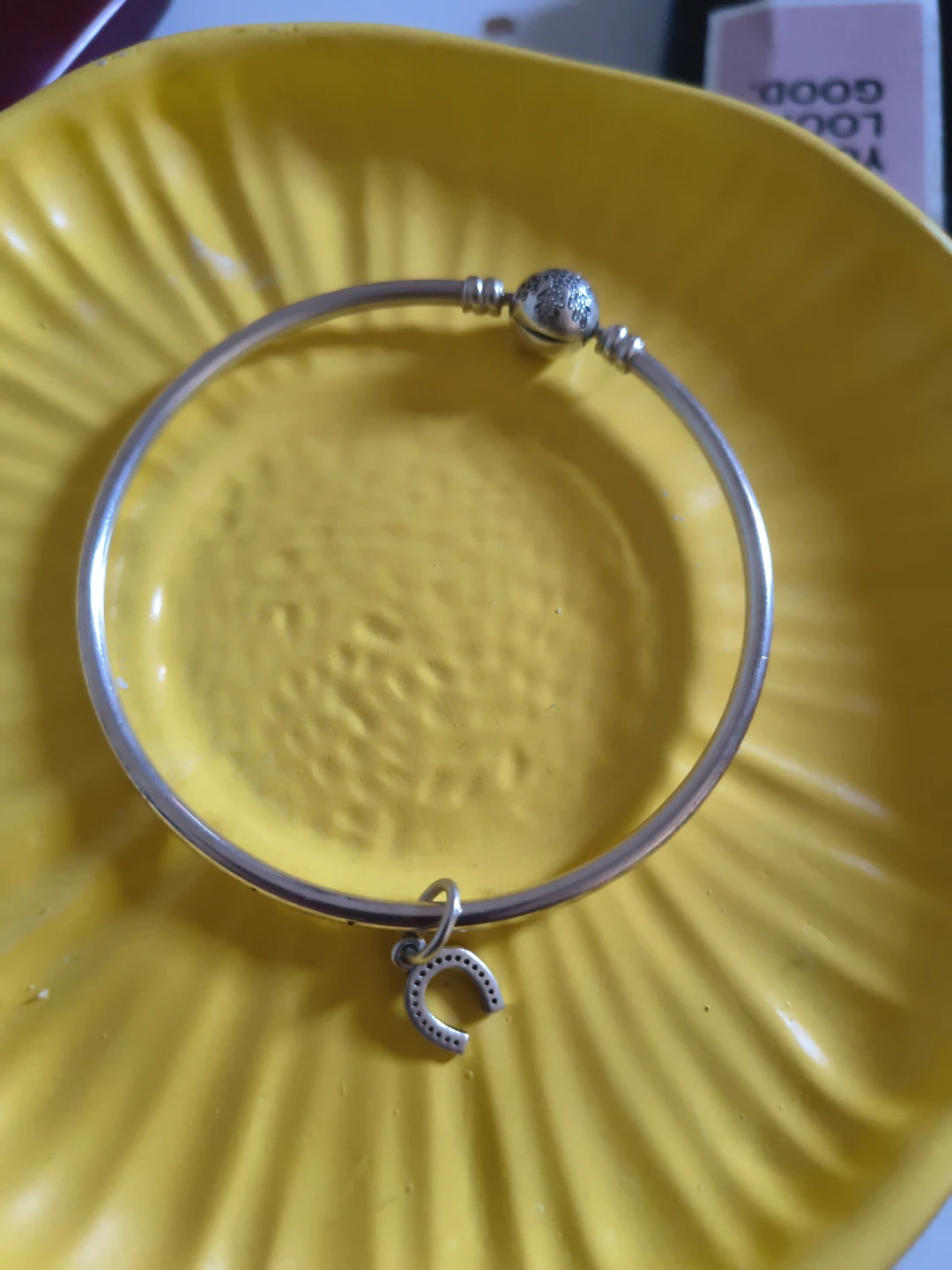 Pandora bracelet plus one charm - photo 5