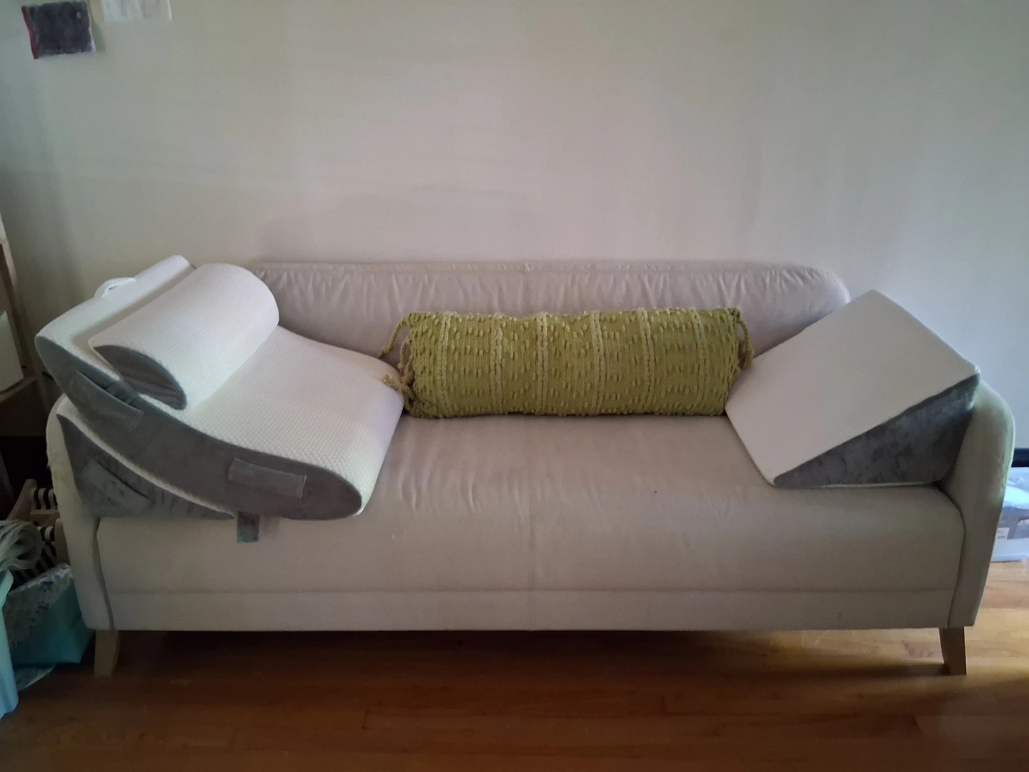 Set of 3 Bed Wedge Pillows - photo 2