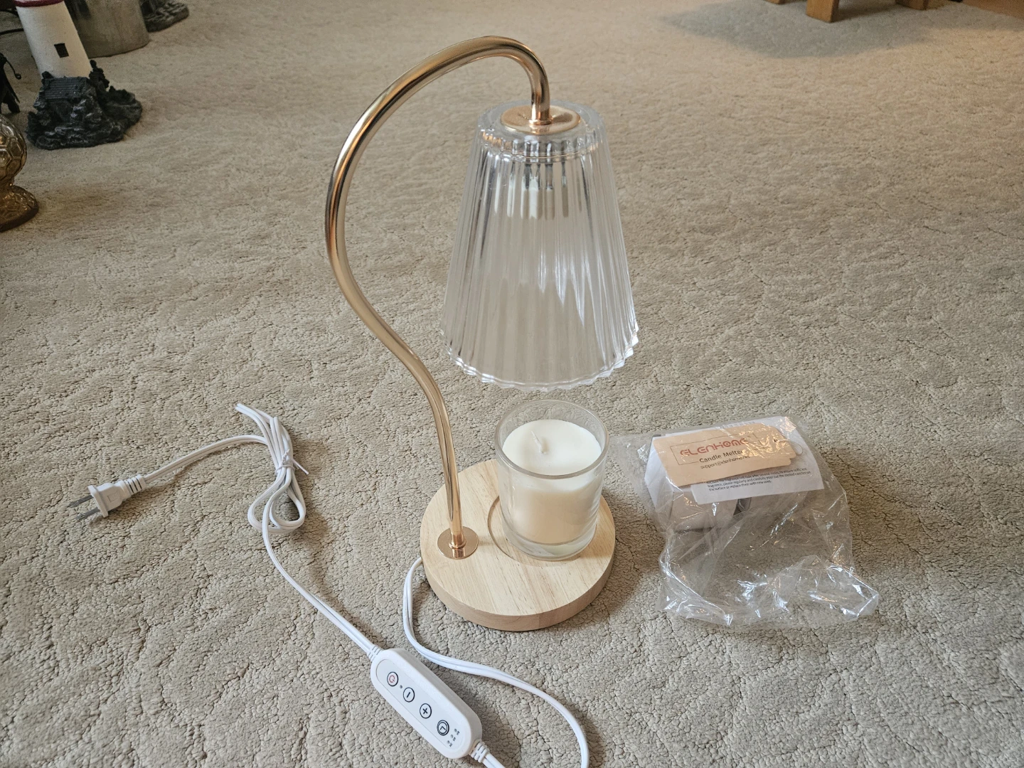 ELENHOME Candle Melter Lamp