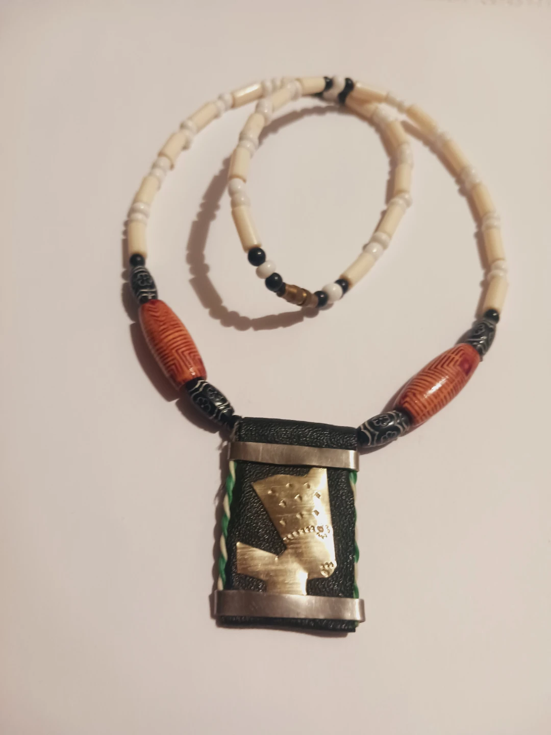 Cute Unique Tribal Pendant Necklace - photo 3