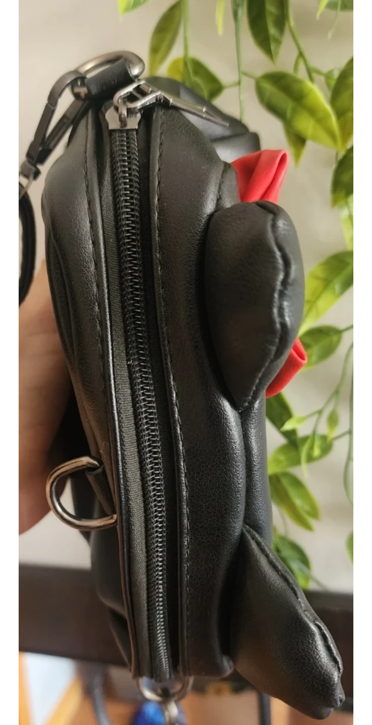 Black Cat Face Crossbody Bag - photo 4