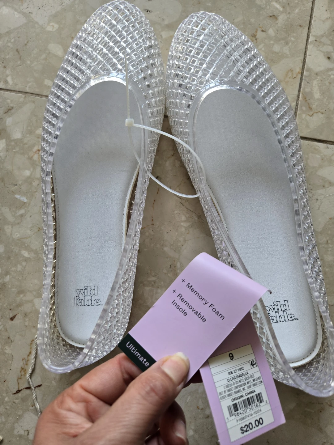Wild Fable Clear Jelly Ballet Flats - photo 3