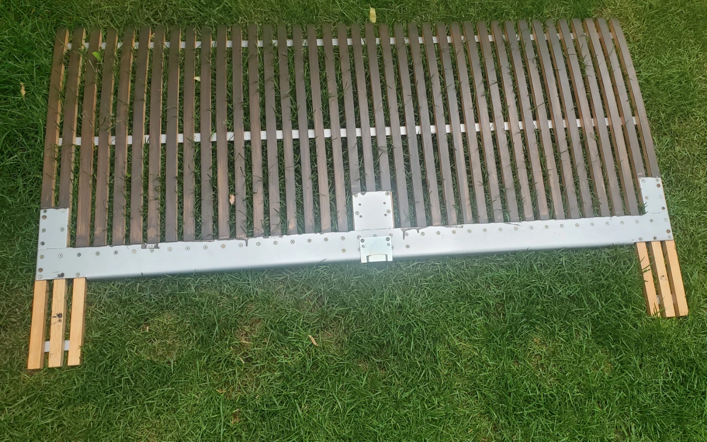 Wooden Slat Headboard