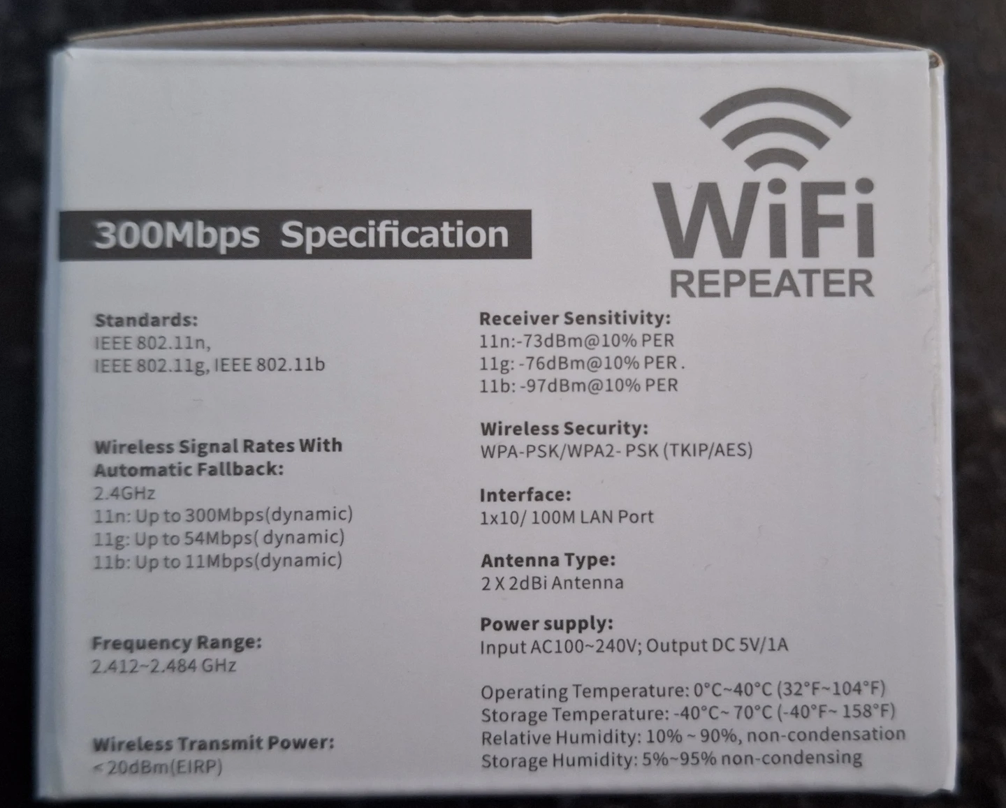 Wi-Fi Repeater Range Extender 300Mbps - photo 2