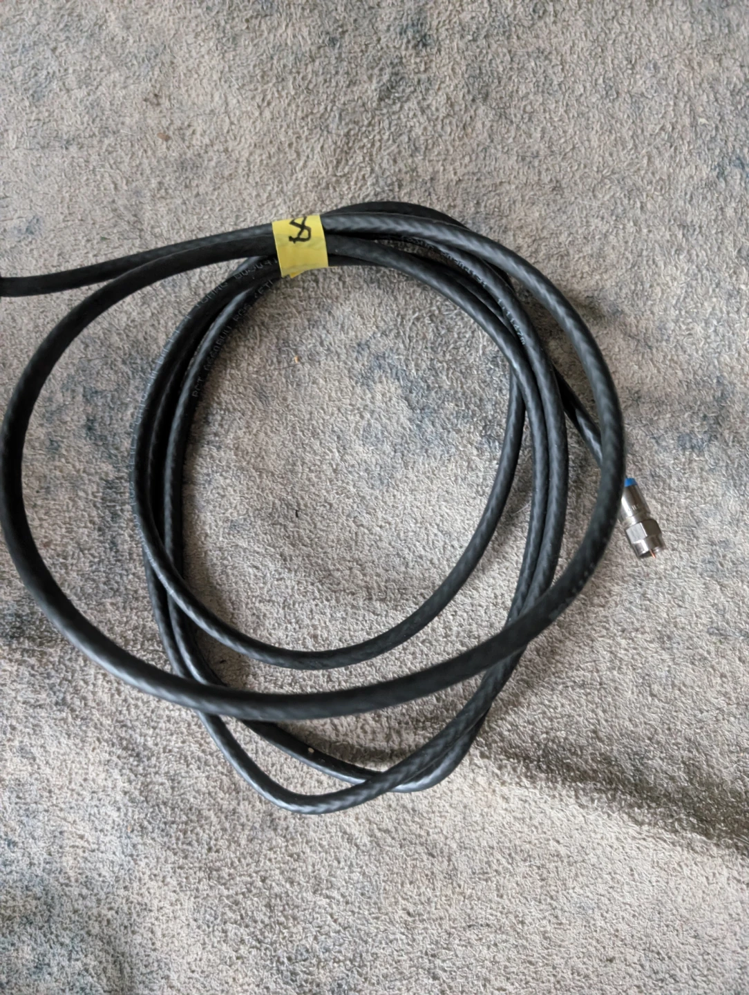 Coaxial Cable with F-Connector - photo 2