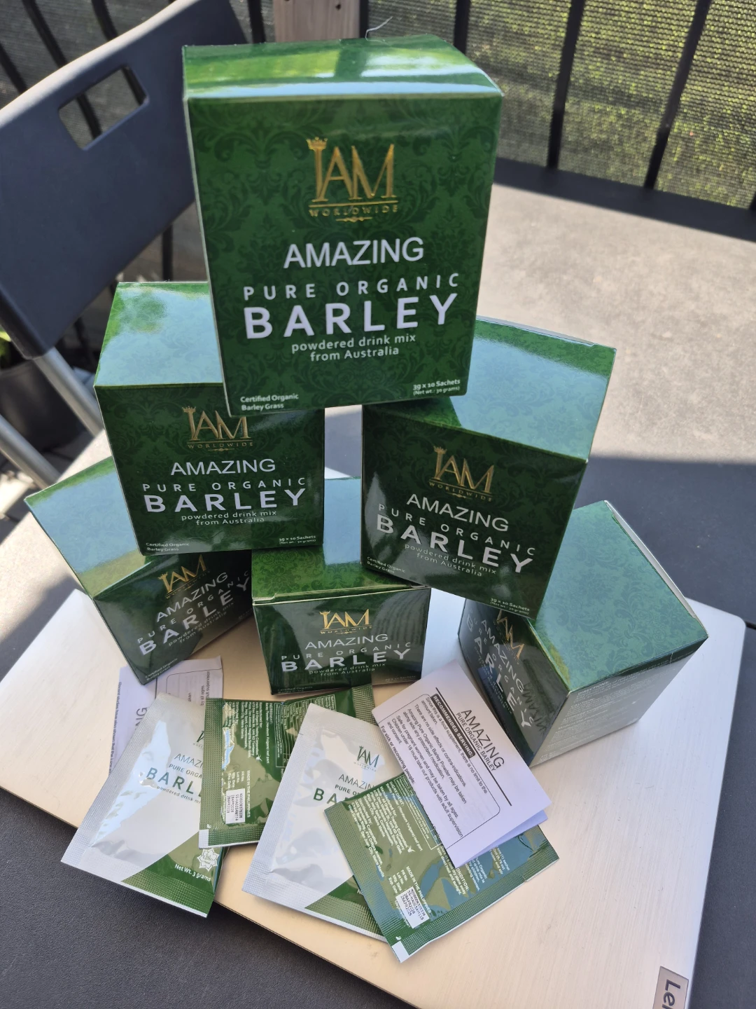 IAM Worldwide Amazing Pure Organic Barley Drink Mix - photo 2