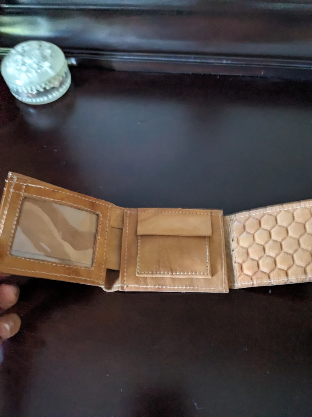 Man wallet, real leather brand new - photo 3