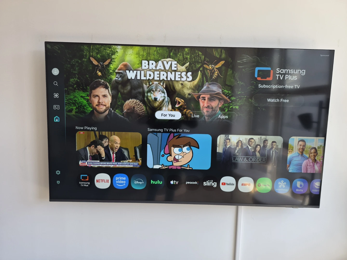 Samsung 65" Smart TV UN65U8000
