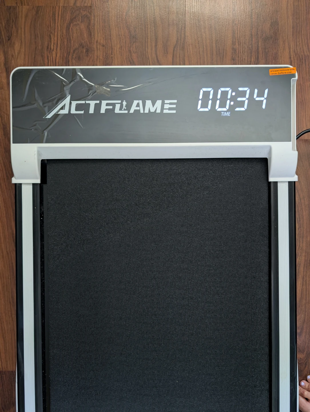 Actflame Walkpad Treadmill – Barely Used - photo 3